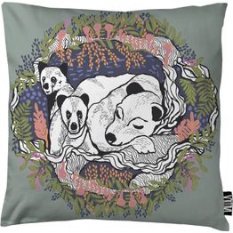 Koristetyynynpäällinen Vallila Unikeot, 43x43cm, monivärinen