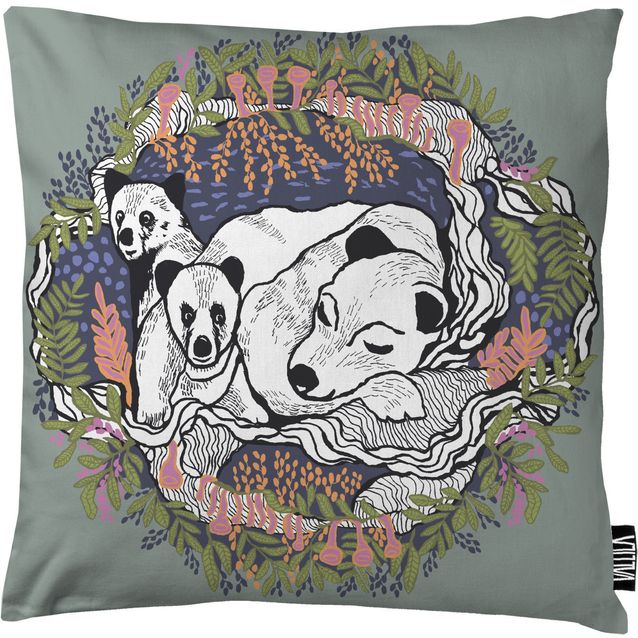 Koristetyynynpäällinen Vallila Unikeot, 43x43cm, monivärinen