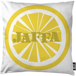 Koristetyynynpäällinen Vallila Sitrus, 43x43cm, keltainen
