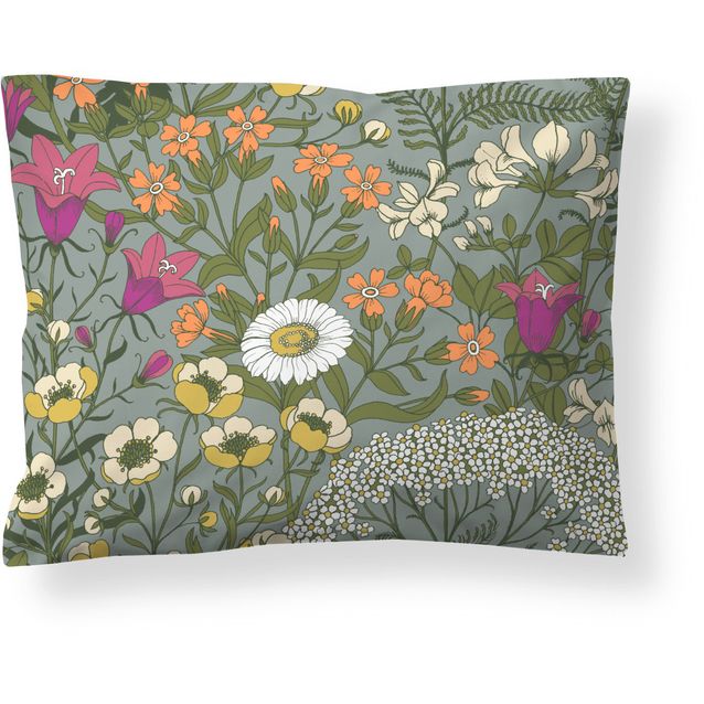 Tyynyliina Vallila Ahomaa, 50x60cm, vihreä/pinkki