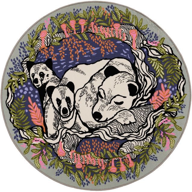 Pyöreä matto Vallila Unikeot