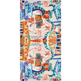 Kylpypyyhe Vallila x Linnanmäki Fanfaari 70x140cm multi