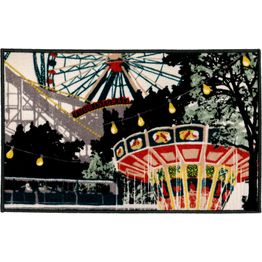 Kynnysmatto Vallila x Linnanmäki Lintsi 50x80cm multi