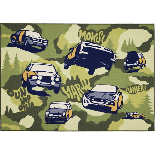 Matto Vallila Ralli 133x190cm vihreä