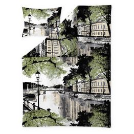 Pussilakanasetti Vallila Aurajoki, 150x210cm