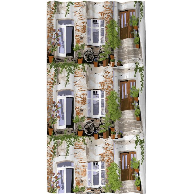 Sivuverho Vallila Sisäpiha, 140x250cm, laventeli