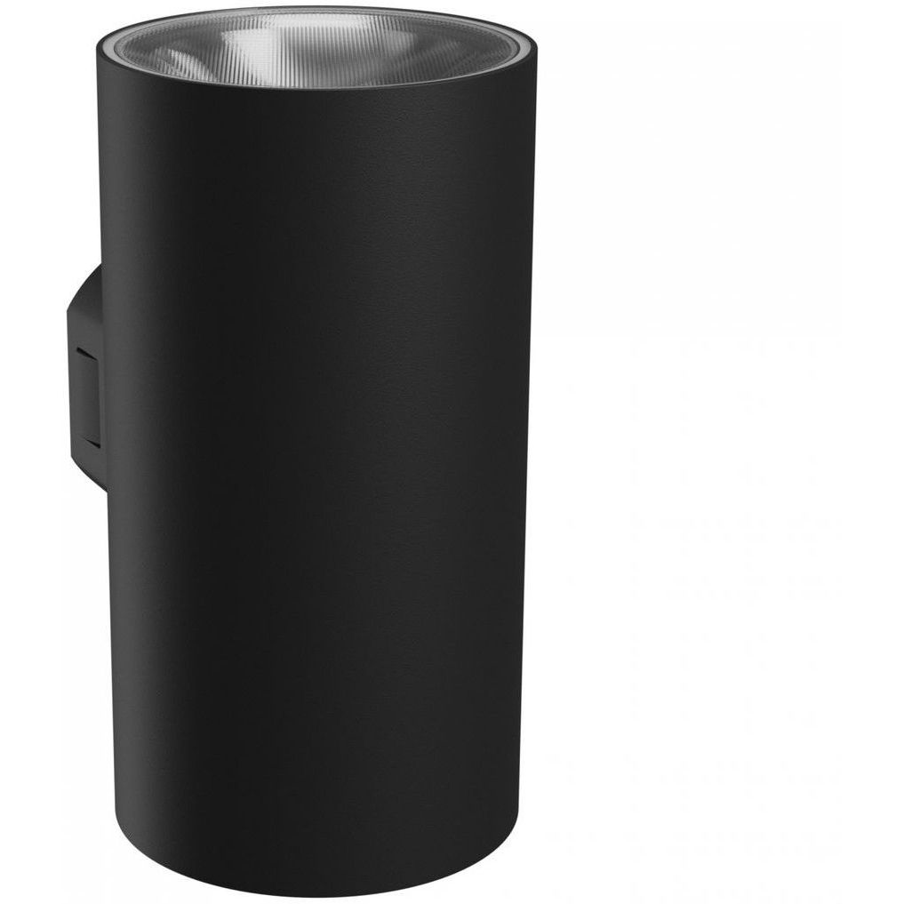 Ulkoseinävalaisin Spectrum Torre pyöreä 18W CCT IP54 99x78x162mm musta