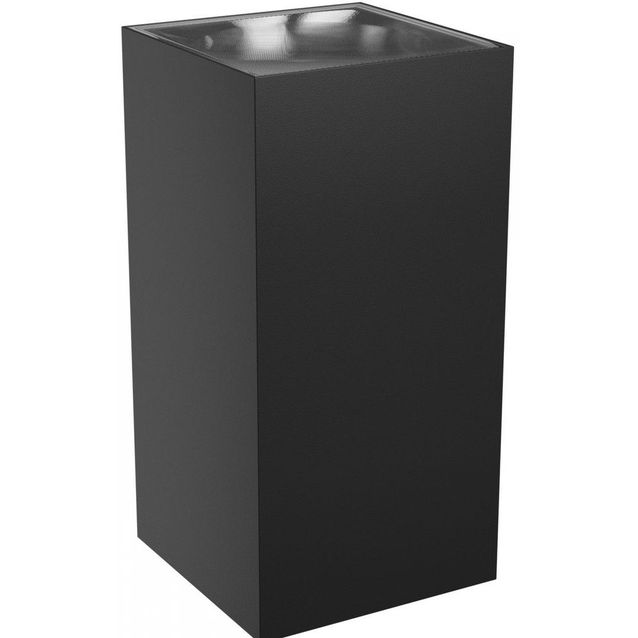 Ulkoseinävalaisin Spectrum Torre 18W CCT IP54 99x78x162mm musta