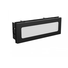 Julkisivuvalaisin Spectrum Encanta 6W CCT IP54 upotettava 230x84x60mm musta