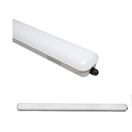 Teollisuusvalaisin Spectrum Limea LED SMD3528 36W 120cm 6000K IP65 85x1200x73mm mattakalvo harmaa/valkoinen