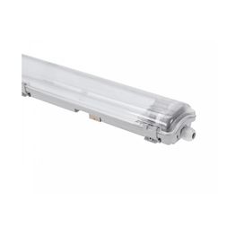 Teollisuusvalaisin Spectrum Limea LED-putki Tri-proof 2x150cm G13 IP65 1610x90x63mm harmaa