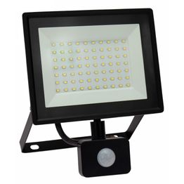 Ulkoseinävalaisin/valonheitin Spectrum Noctis Lux 3 liiketunnistimella 50W IP44 3000K 180x215x53mm musta