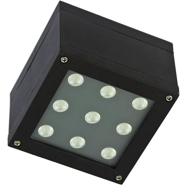 Alasvalo Spectrum Chloe COB LED 3000K 15° IP44 150x150x105mm musta