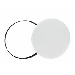 Plafondi Spectrum Nymphea Black & White Ø320mm 24W 115° CCT 3000/4000/6000K IP54 valkoinen/musta