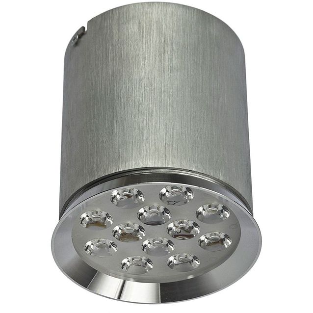 Alasvalo Spectrum Chloe 12LED 12W 45° Ø107.5x120mm alumiini, eri värilämpötiloja