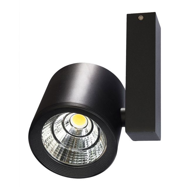 Spottivalaisin Spectrum Chloe COB LED 16W 15° 3000K 98x165x130mm musta