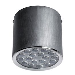 Alasvalo Spectrum Chloe 18LED 18W 60° Ø124x125mm alumiini, eri värilämpötiloja