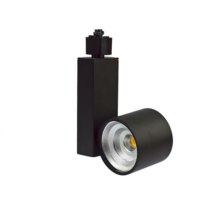 Kiskovalaisin Spectrum Madara COB LED 26W 24° 120x210x165mm musta, eri värilämpötiloja