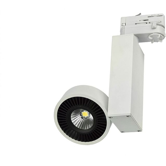 Kiskovalaisin Spectrum Madara COB LED 10W 45° 3000K 102x200x147mm valkoinen