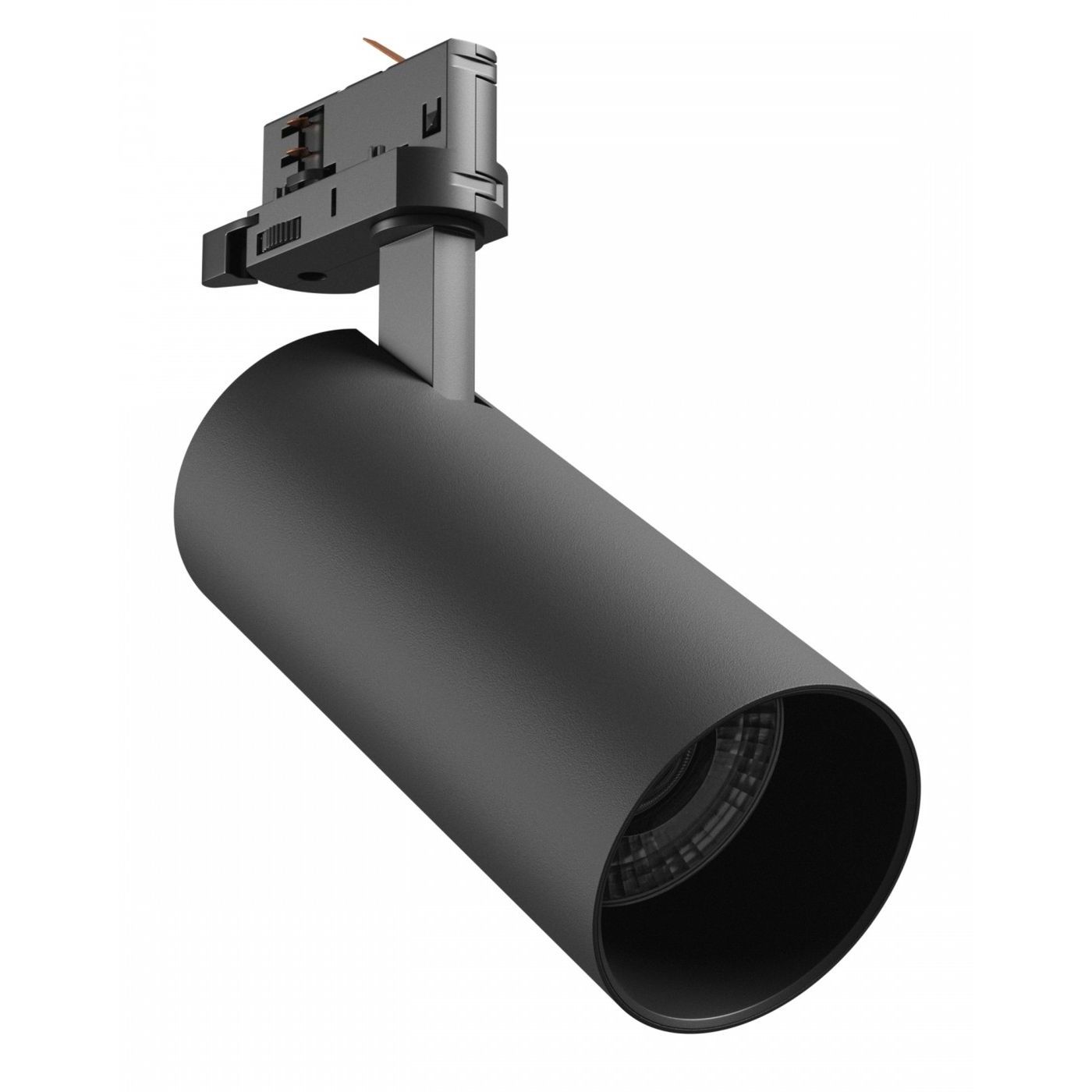 Spottivalaisin Spectrum Andromeda Prime 3-vaihekiskoon LED CCT 24W 25° IP20 Ø76x177x228mm musta