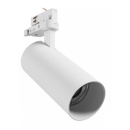 Spottivalaisin Spectrum Andromeda Prime NA Raili 3-vaihekiskoon LED CCT 24W 25° IP20 Ø76x177x228mm valkoinen