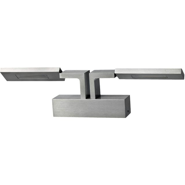 Tauluvalaisin Spectrum Squalla LED 2x3W IP20 4000K 348x53x40mm alumiini 348x53x40mm