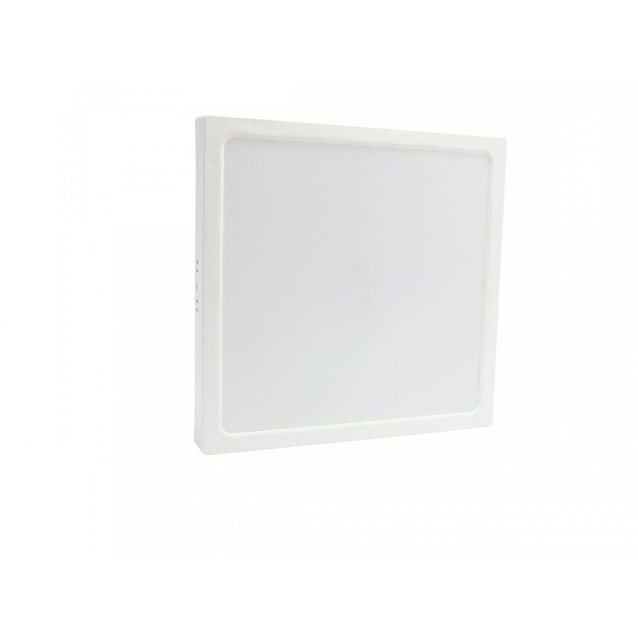 LED-alasvalo Spectrum Algine 24W 4000K 120° Ik06 pinta-asennettava 288x288x38mm valkoinen