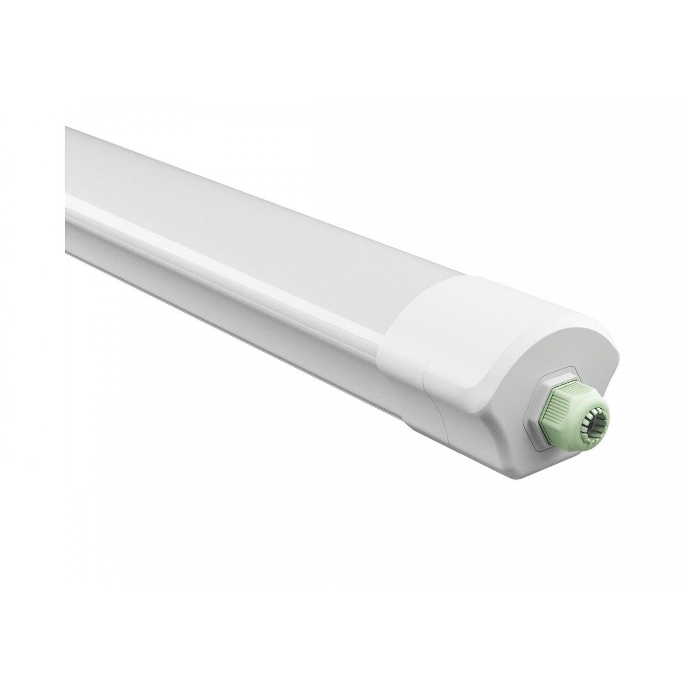 Teollisuusvalaisin Spectrum Limea Vario Hermetic 1500x86x70mm 30/40/50W CCT 120° IP65 IK08 valkoinen