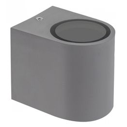 Seinävalaisin Spectrum Parete GU10 IP54 80x73x95mm harmaa