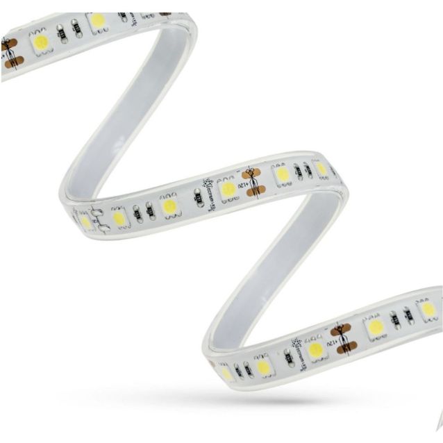 LED-nauha Spectrum 55W 5050 60LED 6000K IP44 silikonilla, 5m