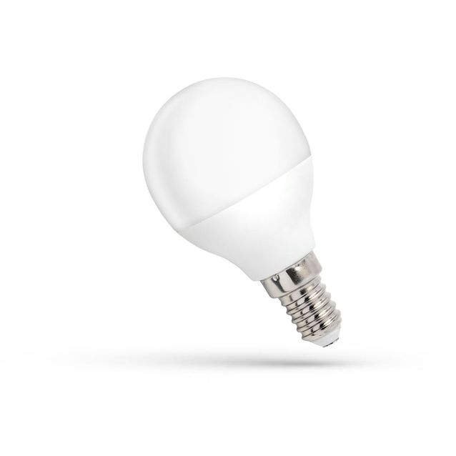 LED-päivänvalolamppu Spectrum E14 G45 pallo 230V 6W 6000K
