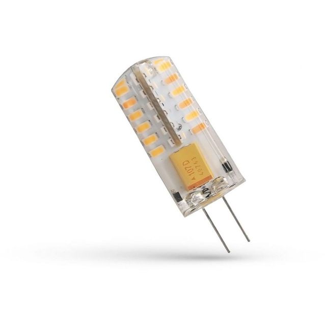 LED-polttimo Spectrum G4 2W 12V silikonipäällyste, eri värilämpötiloja