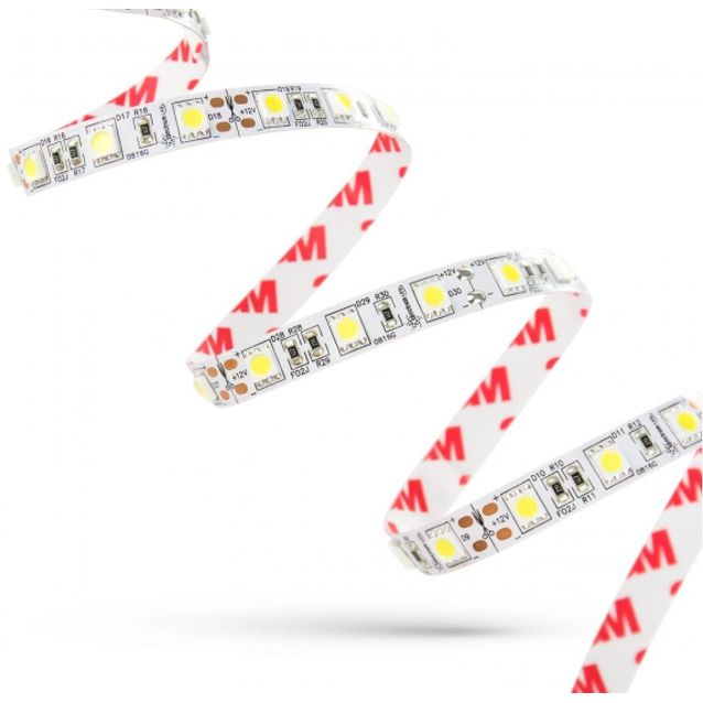 LED-nauha Spectrum 30W 5050 60LED 3000K ilman silikonia, 5m