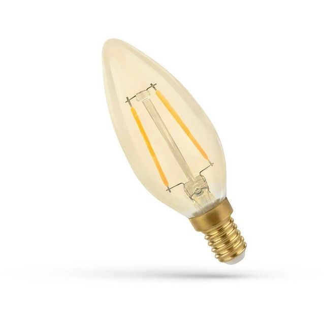 LED-lamppu Spectrum E14 kynttilä 2W 230V 2400K Retroshine
