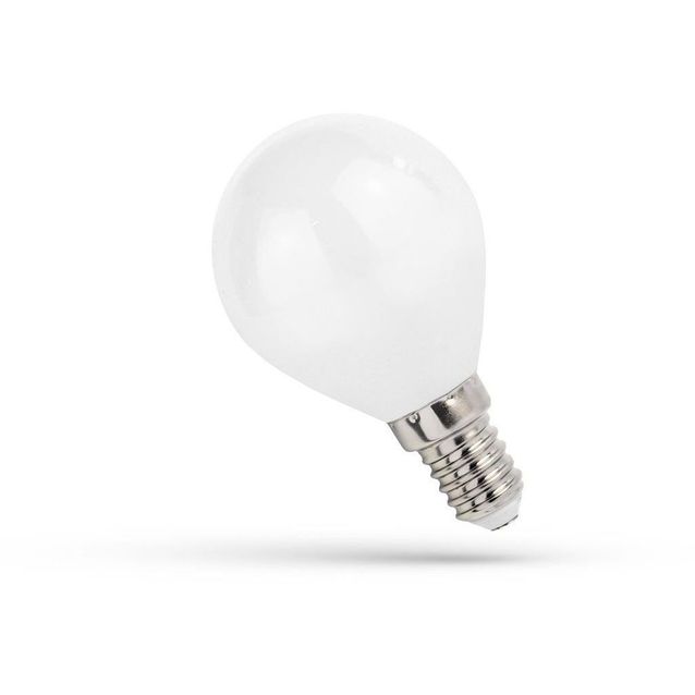 LED-lamppu Spectrum E14 pallo G45 4W 230V 2700K matta