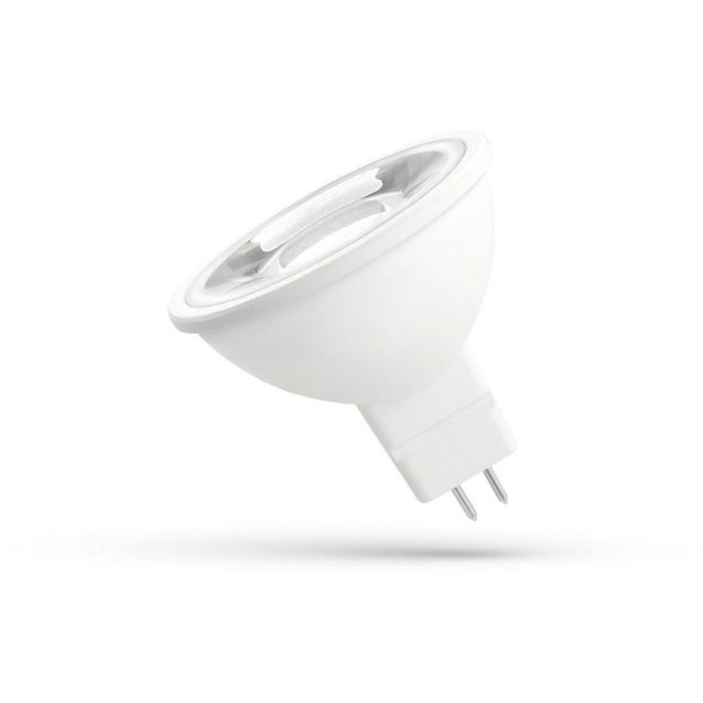 LED-lamppu Spectrum GU5.3 MR16 4W 12V SMD 45° linssillä, eri värilämpötiloja