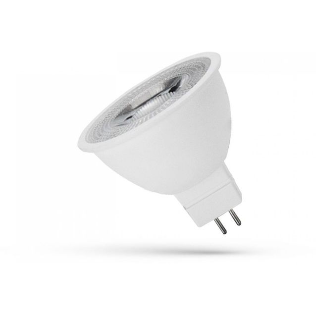 LED-lamppu Spectrum GU5.3 MR16 6W 12V SMD 55° linssillä, eri värilämpötiloja