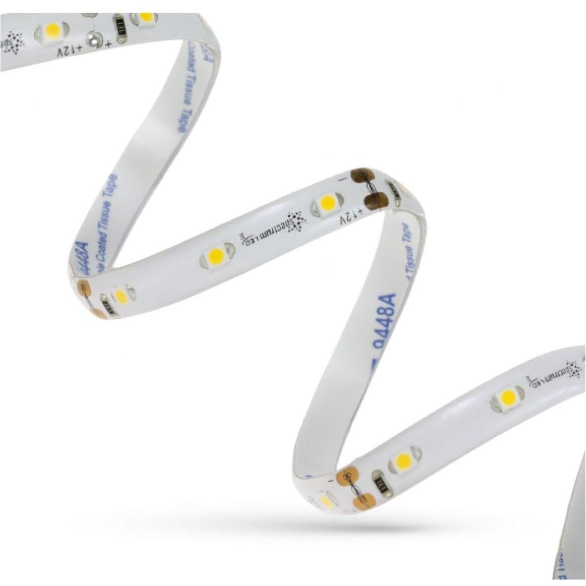 LED-nauha Spectrum 20W 3528 60LED 4000K silikonilla, 5m