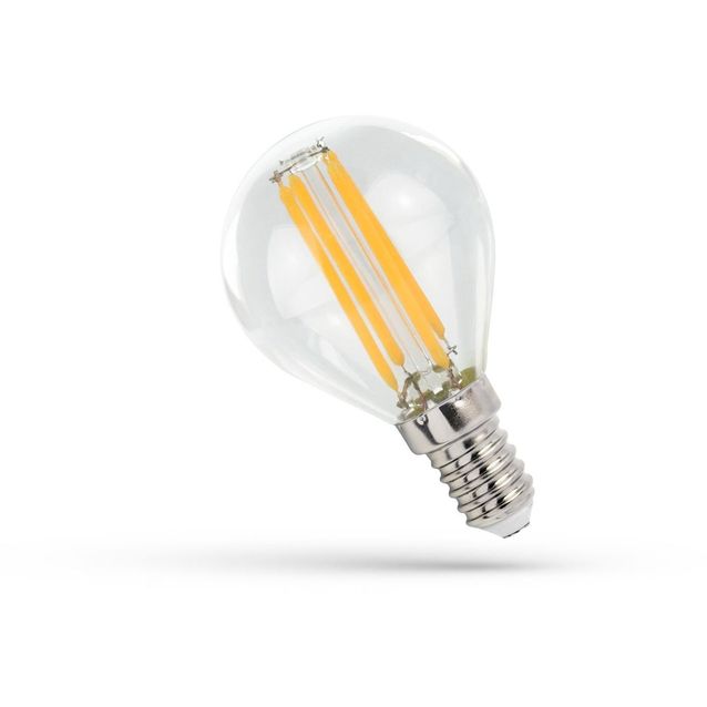 LED-lamppu Spectrum E14 pallo G45 4W 230V COG 4000K kirkas