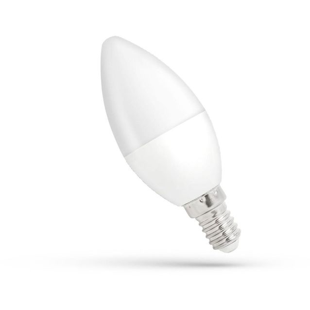 LED-lamppu Spectrum E14 kynttilä C37 6W 230V 4000K himmennettävä