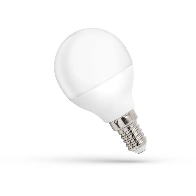 LED-lamppu Spectrum E14 pallo G45 1W 230V, eri värilämpötiloja