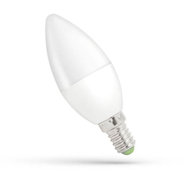 LED-lamppu Spectrum E14 kynttilä C37 1W 230V, eri värilämpötiloja