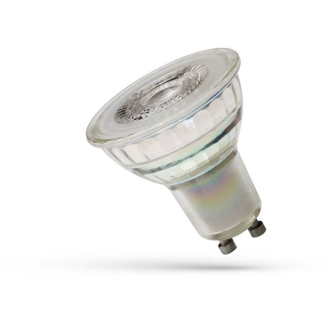 LED-lamppu Spectrum GU10 4.5W 230V linssillä, eri värilämpötiloja