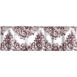 Verhokappa Vallila Mandariini, 60x250cm, punainen/valkoinen