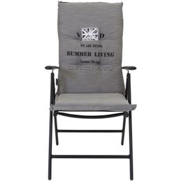 Säätötuolin pehmuste Venture Home, Summer Living, harmaa