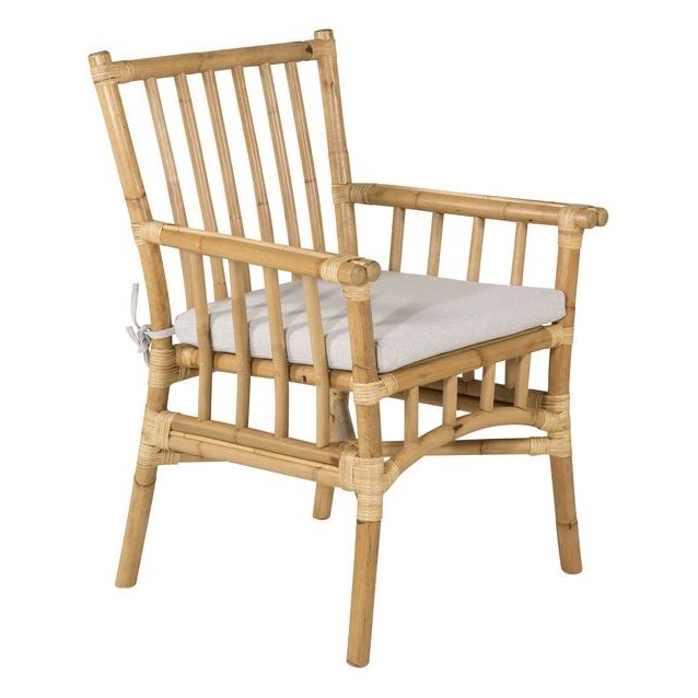 Lepotuoli Venture Home Cane, ruskea/harmaa