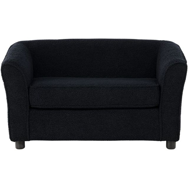 Lasten sohva Venture Home Måna, musta