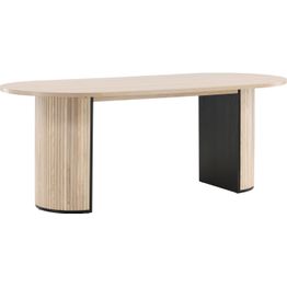 Ruokapöytä Venture Home Bianca valkopesty