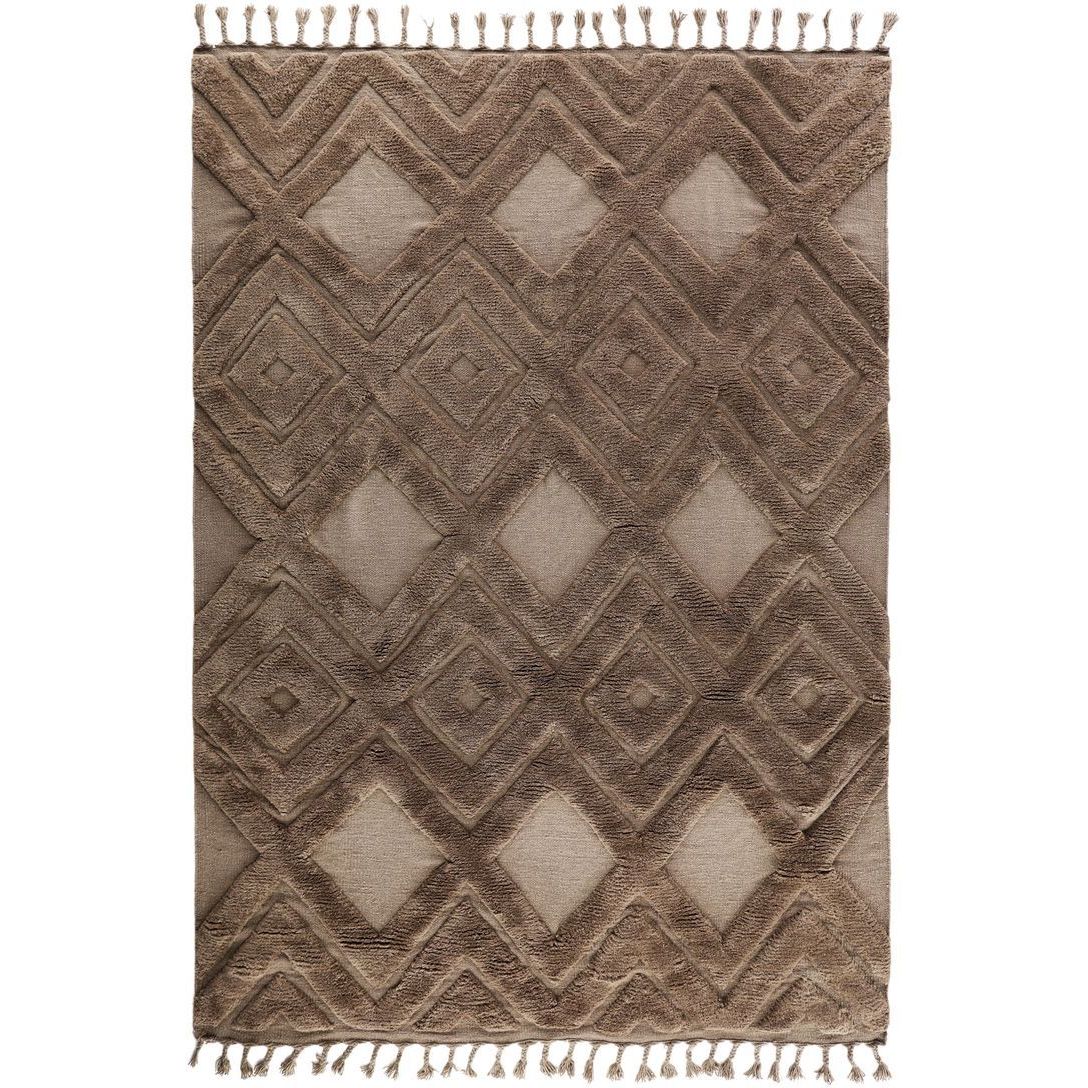 Matto Vind Dahlia, 200x300cm, tummanruskea