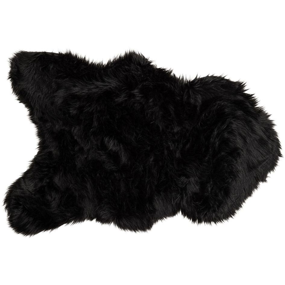 Keinotekoinen lampaantalja Venture Home Katy 60x90cm, musta